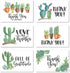 Hadley Designs 24 Cactus Thank You Cards with Envelopes, Bulk Housewarming, Wedding, Kids, Baby Shower, Graduation Notes