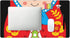 Hwxzupm 16x29.5 Inch Russian Nesting Dolls Gaming Mouse Pad Large - Non-Slip Desk Mat with Stitched Edges, Durable