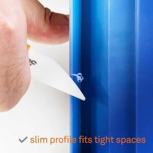 Slice 10482 Industrial Grade Deburring Tool, Ideal for Sheet Metal Edges, Lasts 11x Longer than Metal