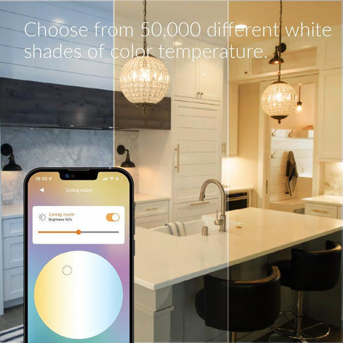 BR30 Bulb, (4th ERIA Tunable White Smart ZigBee Works with AduroSmart, Hue*, SmartThings, Amazon Echo Gen), Alexa, HA