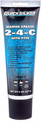 Quicksilver 802859Q1 2-4-C Marine Grease with Teflon, Multi-Purpose Marine Lubricant 8 oz.
