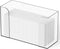 Acrylic Clear Paper Towel Dispenser Countertop,11 Long Multifold Paper Towel Dispenser and