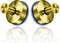 YOHOM Suction Cup Hooks for Shower Bathroom, 2 Golden Hooks for Inside Vacuum Windows