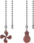 SHIFANQI Ceiling Fan Pull Chain, 2 Pack Bulb & Fan Pull Chain Extension