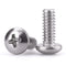 #10-24 x 1 Pan Head Machine Screw - Phillips Drive, 304 Stainless Steel 18-8, Bright Finish, 50 Pcs Fully Threaded