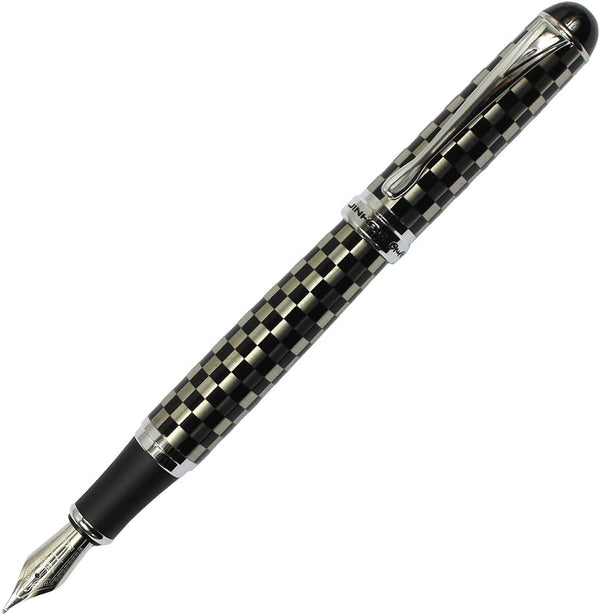 Gullor Advanced Jinhao X750 Medium Fountain Pen, Lattice Pattern