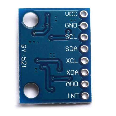 3pcs GY-521 MPU-6050 MPU6050 3 6 6-axis 16 I2C HiLetgo Axis Accelerometer Gyroscope Module DOF Accelerometer Gyroscope