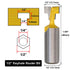 Saiper 1/2 Inch Shank Keyhole Router Bit Set, T-Slot Woodworking Grooving Router Bits (3/8 & 1/2 Inch Blade Diameter)