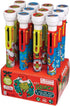 Raymond Geddes Grinch 6 Colored Pens with Stamper, Pack of 12