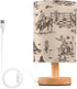 Bedside Lamp West Cactus Cowboy Table Lamp for Bedroom LED Nightstand Lamp