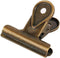 Zittop 4 Pack Metal Binder Clips, Bronze Invoice Bill Clip Utility Paper Clips for Office Home Use