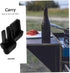 2Pcs Hemobllo Folding Table Leg Pads Table Bumpers for Enhanced Stability Easy Installation for Rvs and Home Use