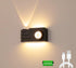 4000mAh Cameras Human Sensor Wall Light - Magnetic Stair Lights, Rechargeable Wall Sconces with Battery, LED Wall Lamp