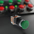 Emergency Push Button Switch, Green Mushroom Head for Home or Industrial Equipment, 22mm, Spring Return (1 Pack)