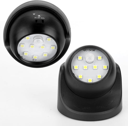 Motion Sensor Outdoor Lights, Battery Operated Wireless Waterproof Motion Detector Security Wall Light for Porch Stair