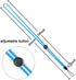 YOUOWO 6 Pack Adjustable Neck Lanyards for Pen, Phone, ID Badges Holder, Keys, Office Name Badges, USB Sticks,