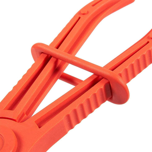 Juvale 3-Pack Hose Pinch Off Pliers - Fuel Line Clamp Tool for Automotive Brake and Radiator (Red, 3 Sizes)