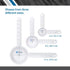 BodyMed 8 Inch Medical Spinal Goniometer Measurer 360 ISOM Calibrated Scales for Physical Therapy Rehab