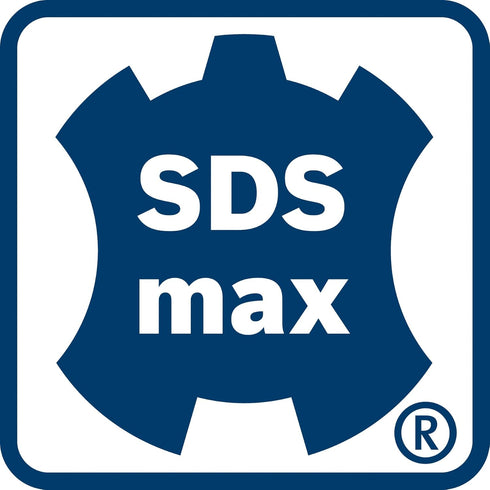 BOSCH HC5060 1-1/8 In. x 13 In. SDS-max Speed-X Carbide Rotary Hammer Bit for Concrete Drilling
