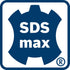 BOSCH HC5060 1-1/8 In. x 13 In. SDS-max Speed-X Carbide Rotary Hammer Bit for Concrete Drilling