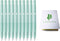 Zebra Blen Retractable Ballpoint Pen, 10 Pack (0.5mm Fine Point, Black Ink/Mint Green Body), Sticky Notes Value Set