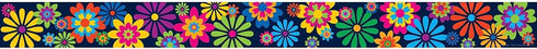 BARKER CREEK Double-Sided Border with Inspirational Quote, Italy Fiori Bellissimi for Bulletin Boards and Decor