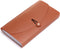 BTSKY Expanding File Folder - 13 Pockets Small Accordion File Folder, Expandable Card Ticket Holder, Brown