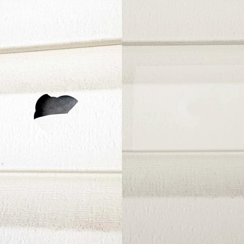 10 Packs Vinyl Siding Repair Kit, White Durable Self-Adhesive Patch for PVC Fence Repair