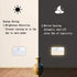 Closet Motion Sensor Night Light Indoor, Rechargeable LED Stair Lights, Warm White Stick-On Wireless Lights, Battery