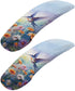 Hummingbird Chair Armrest Dust Cover, Stylish Stretchable Small Chair Arm Rest Pads, Machine Washable Decorative Cover