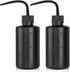 Wash Bottle 2pcs 250ml/8oz Safety Bottles, Economy Plastic Squeeze Cleaning Bottle with Scale Labels
