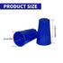 Eagles 100Pcs Twist on Wire Connectors - Blue #20 - #18 AWG Wire Cap Bulk with Spring Inserted, Easy Screw on Caps
