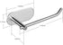 YIGII Adhesive Toilet Paper Holder - MST001 Self Adhesive Roll Holder for Bathroom, Stainless Steel Brushed