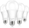 TOBUSA Dusk to Dawn Sensor Light Bulb, A19 LED, 100W Equivalent, E26 Sensor Bulbs, 4000K, 11W, 4-Pack