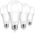 TOBUSA Dusk to Dawn Sensor Light Bulb, A19 LED, 100W Equivalent, E26 Sensor Bulbs, 4000K, 11W, 4-Pack