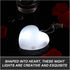 2PCS VICASKY Heart Purse Light for Handbag Accessories - Sensor Touch Control Heart Shaped Purse Lamp : Portable Small