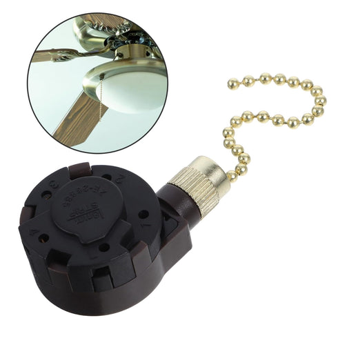 OSALADI Ceiling Fan Pull Switch for Wall Sconce and Light Fixtures