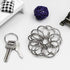 Binder Rings 1 Inch, 100 pcs Sturdy Book Rings for Loose Leaf Binder, Nickel Plated Metal Rings for Office School