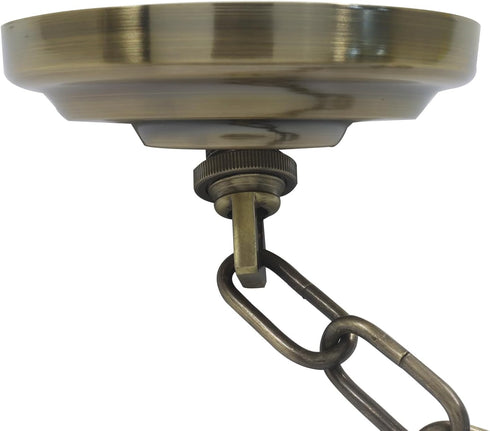 Marvexi 1Pcs 60 1Feet Heavy Duty Canopy Kit, Maximum Weight of Pounds Chain Pendant Light Fixture Chain, Black Canopy