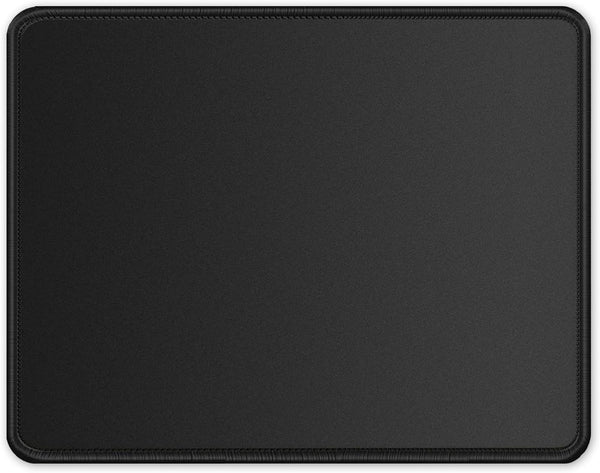 ITNRSIIET Premium Textured Mouse Pad with Stitched Edge, Washable Non-Slip Rubber Base, Smooth Operation, 10.2×8.3×0.12