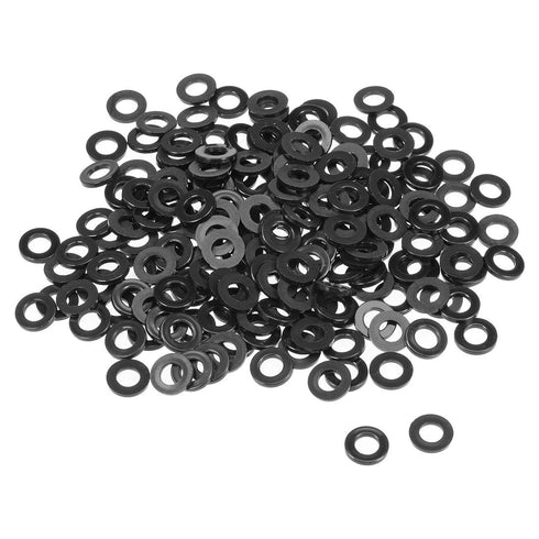 uxcell Nylon Flat Washers 12mm OD 6mm ID 1.5mm Thickness for Faucet Pipe Water Hose - Pack of 200