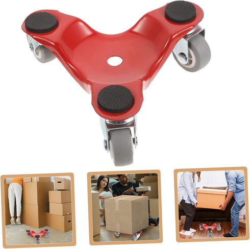 1pcs HOMSFOU Moving Appliances Dolly Tool Dolly for Moving Heavy Duty Rolling Cart