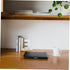 Minimalist E-Shaped Wooden Bookends - Elegant Desk Book Stoppers