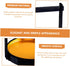 Cabilock Plastic Sushi Serving Tray Handle Sushi Dish for Parties and Gatherings Easy to Clean Food Display Plate