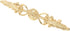Toddmomy Brass Double Cabinet Handle Decorative Metal Drawer Pull for Dresser Kitchen