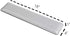 Bailey Full Size by Castle - Leather Ergonomic Computer Wrist Rest Pad for Keyboards with 104 Keys (Stone, Full Size)