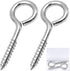 YGAOHF 5 Inch Lag Eye Bolts, Heavy Duty Stainless Steel Eye Bolts with 500 LBS Capacity