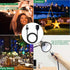 E26/E27 Light Socket Extender Cord, 6.6 FT Extension, Convert E26 to E26 Socket for Outdoor String Lights Use