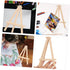 Tripod 2pcs Game Card Holder, Desktop Stand, Canvas Stand, Mini Wood Easels for Display