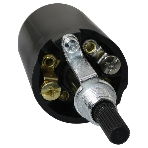 MEETOOT 2PCS E26 Black Rotary Switch Button Lamp Holder Suitable for Replacing Table/Floor Lamp
